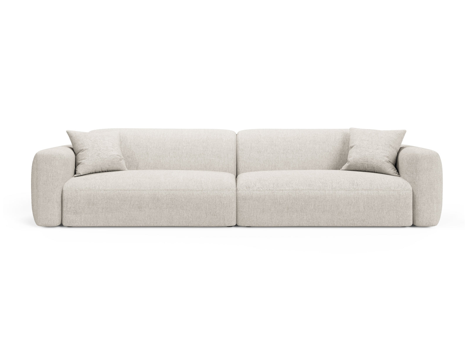 Strino Modular Sofa 4 Sitzer in Beige präsentiert im Onlineshop von KAQTU Design AG. 4er Sofa ist von Cosmopolitan Design