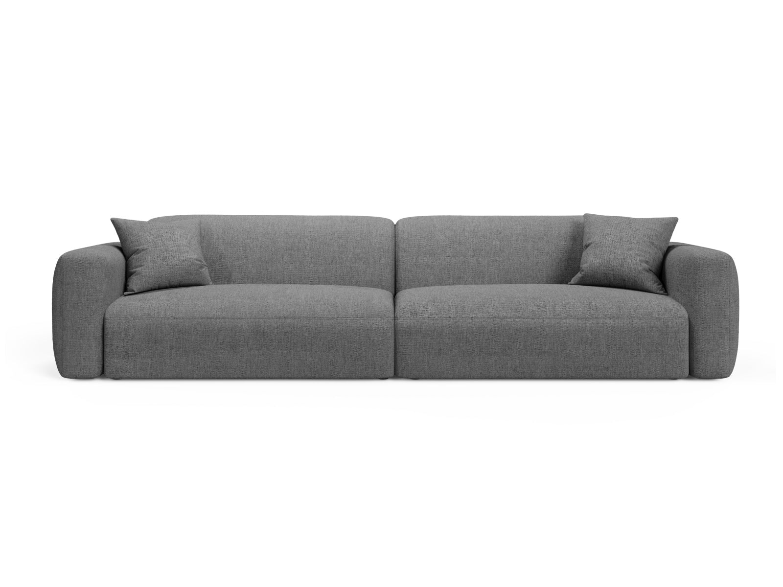 Strino Modular Sofa 4 Sitzer in Grey präsentiert im Onlineshop von KAQTU Design AG. 4er Sofa ist von Cosmopolitan Design