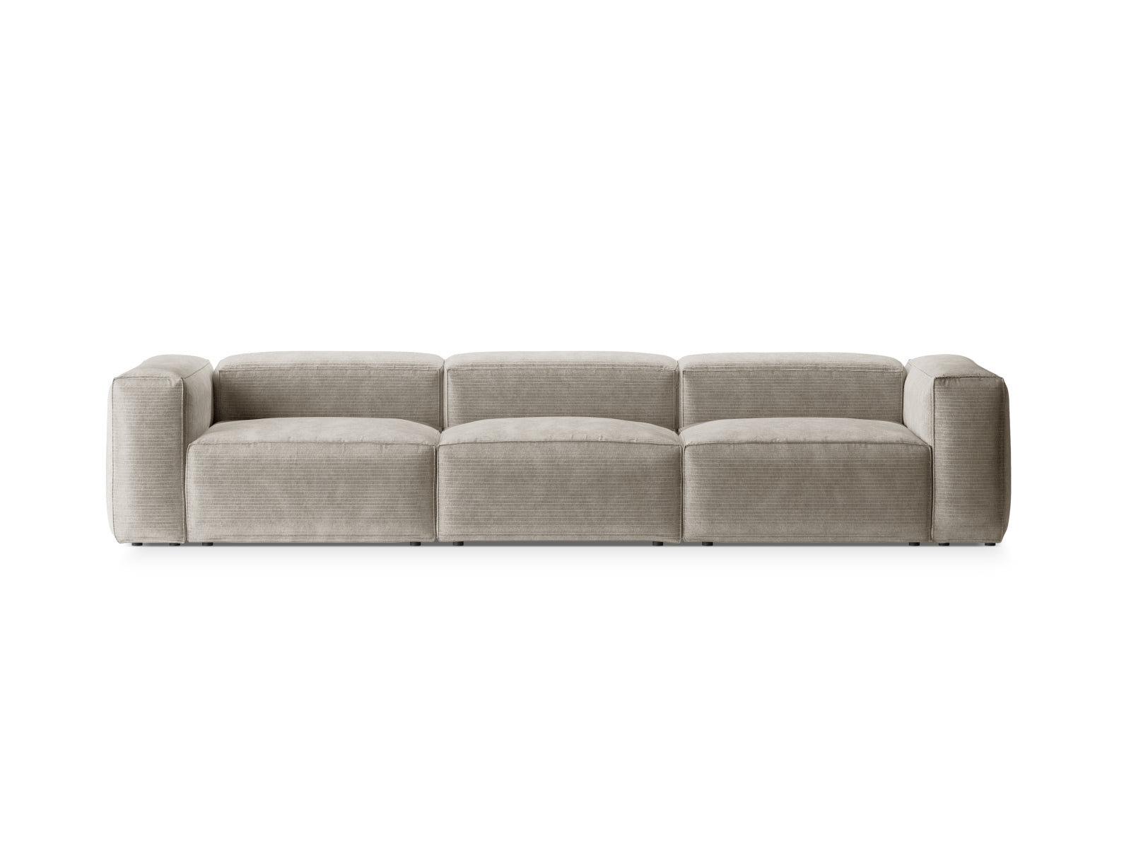 Bergamo Modular Sofa 4 Sitzer in Ivory-Perla präsentiert im Onlineshop von KAQTU Design AG. 4er Sofa ist von Cosmopolitan Design