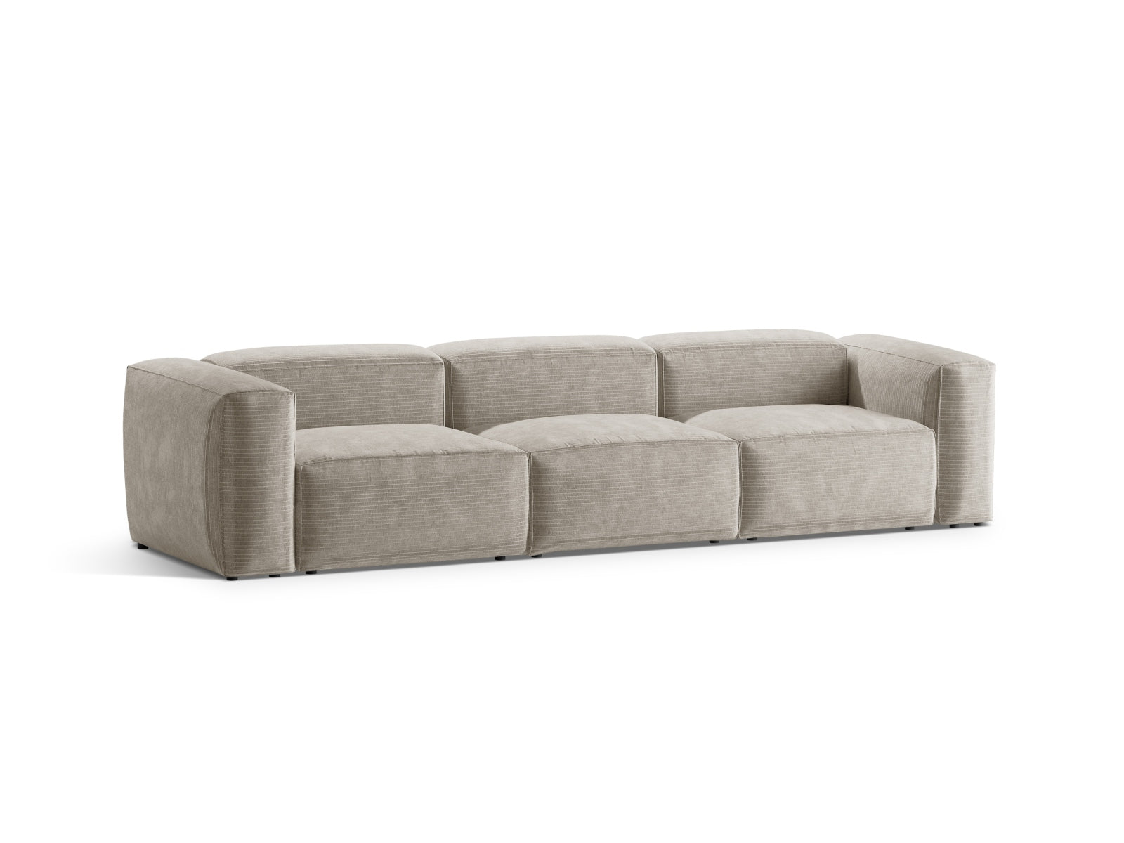 Bergamo Modular Sofa 4 Sitzer in Ivory-Perla präsentiert im Onlineshop von KAQTU Design AG. 4er Sofa ist von Cosmopolitan Design