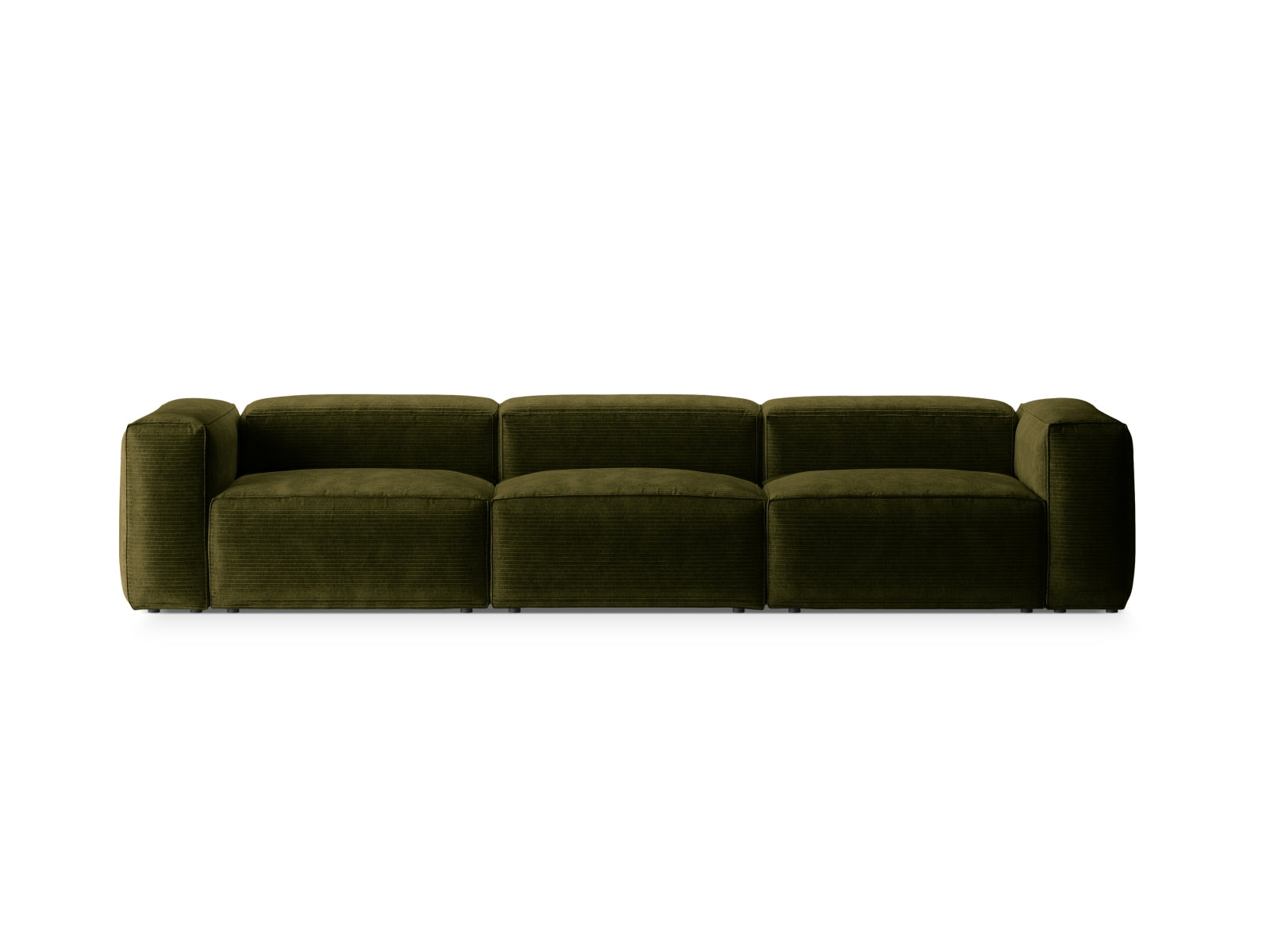 Bergamo Modular Sofa 4 Sitzer in Green-Perla präsentiert im Onlineshop von KAQTU Design AG. 4er Sofa ist von Cosmopolitan Design