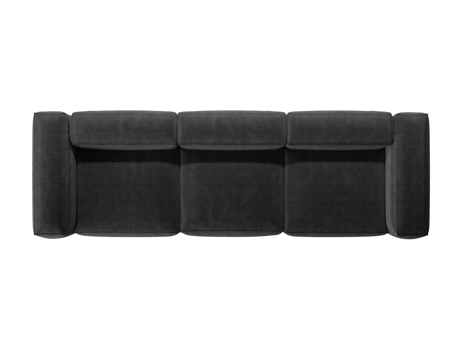 Bergamo Modular Sofa 4 Sitzer in Grey-Perla präsentiert im Onlineshop von KAQTU Design AG. 4er Sofa ist von Cosmopolitan Design