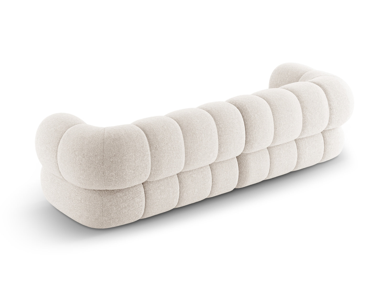Koge Sofa 4 Sitzer 95cm in Light Beige-Eden präsentiert im Onlineshop von KAQTU Design AG. 4er Sofa ist von Cosmopolitan Design