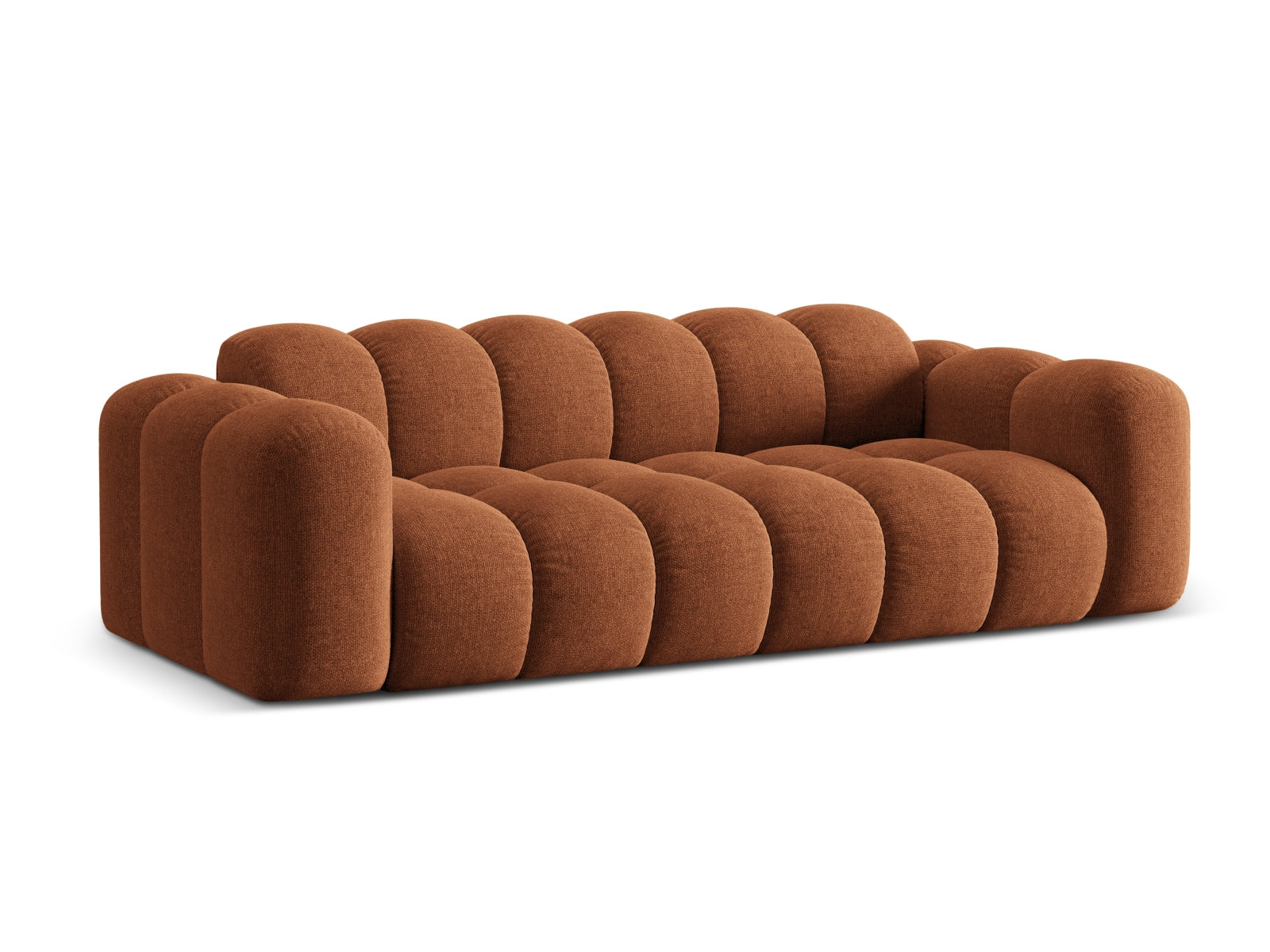 Elegantes 4-Sitzer Sofa Treno in stilvollem Brick-Eden, ideal für moderne Wohnräume, erhältlich bei KAQTU Design AG.