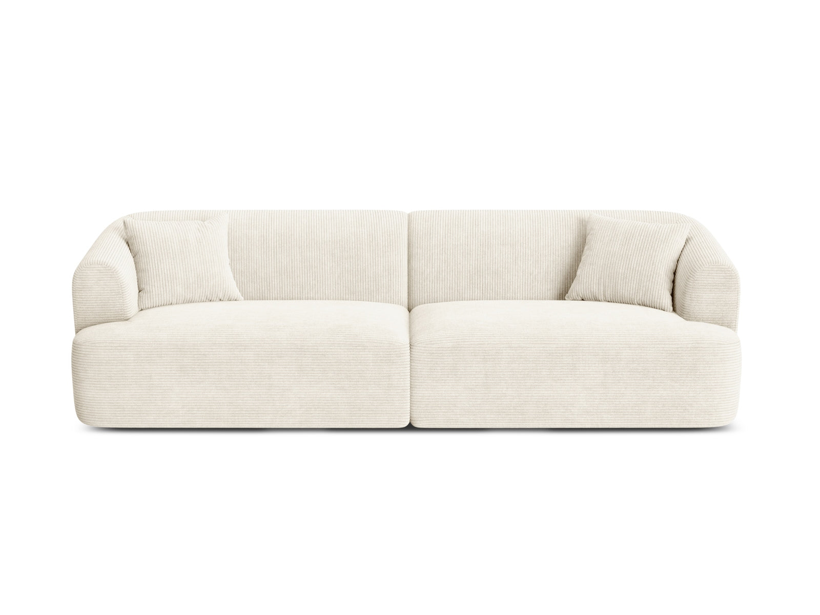 4-Sitzer Modular Sofa Campi in Ivory-Lincoln D präsentiert im Onlineshop von KAQTU Design AG. 4er Sofa ist von Cosmopolitan Design