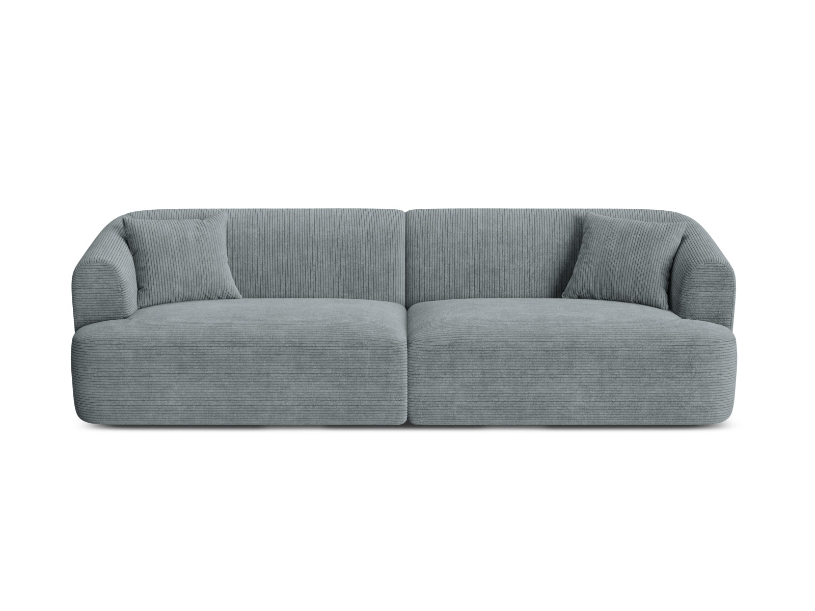 4-Sitzer Modular Sofa Campi in Dark Grey-Lincoln D präsentiert im Onlineshop von KAQTU Design AG. 4er Sofa ist von Cosmopolitan Design