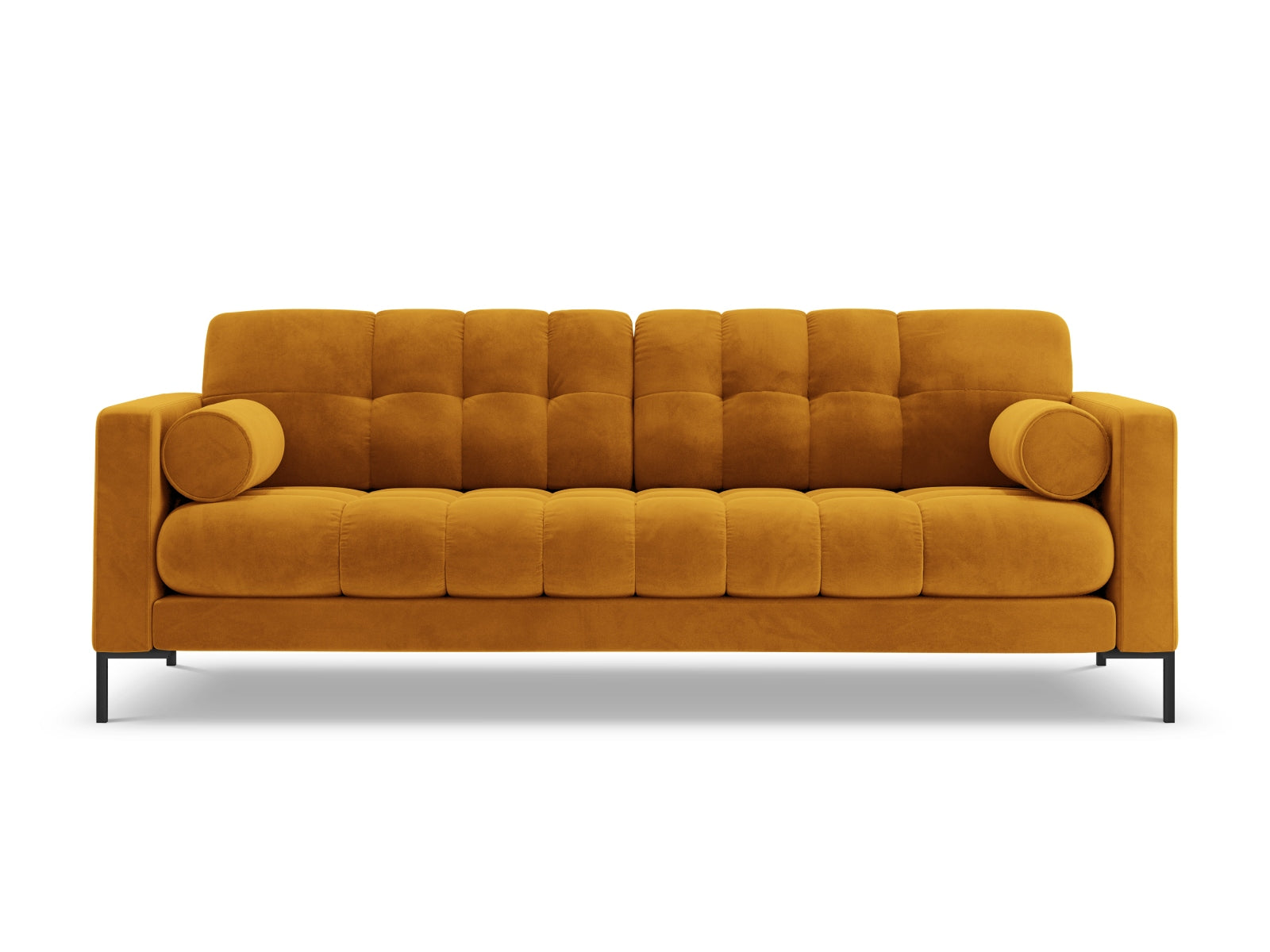 4-Sitzer Sofa Bali in Yellow-Bluvel präsentiert im Onlineshop von KAQTU Design AG. 4er Sofa ist von Cosmopolitan Design