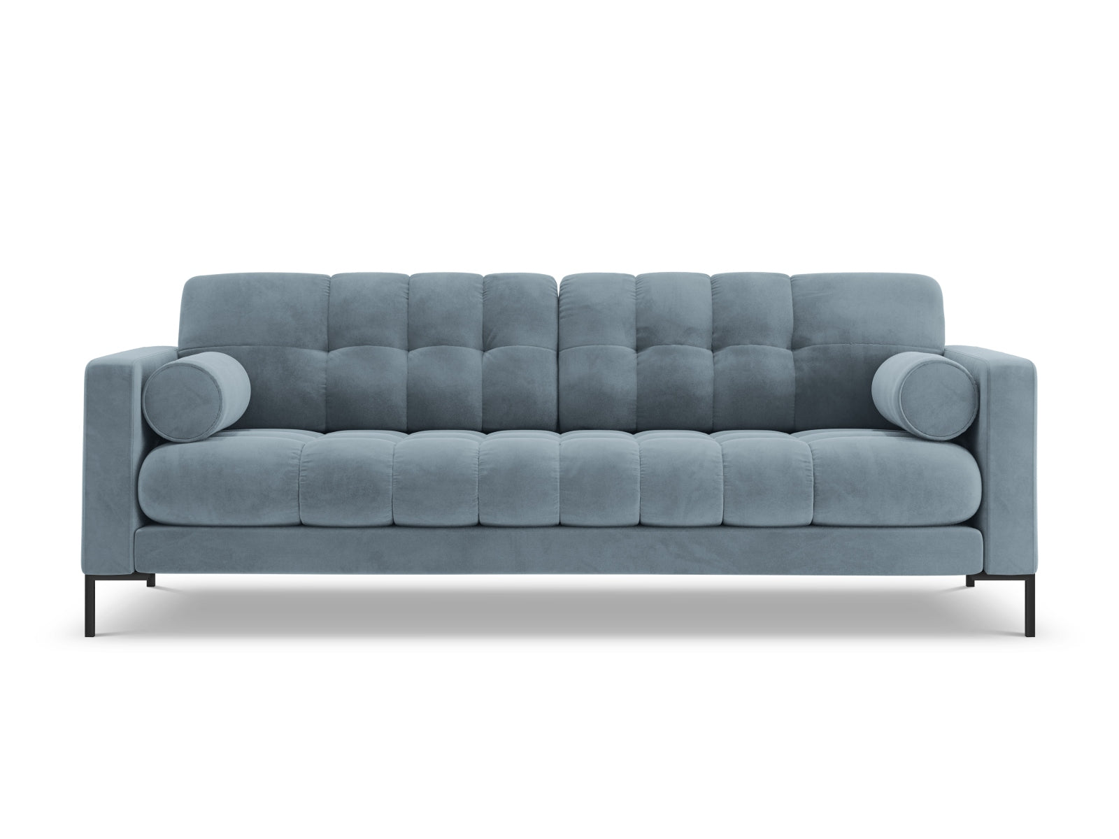 4-Sitzer Sofa Bali in Light Blue-Bluvel präsentiert im Onlineshop von KAQTU Design AG. 4er Sofa ist von Cosmopolitan Design