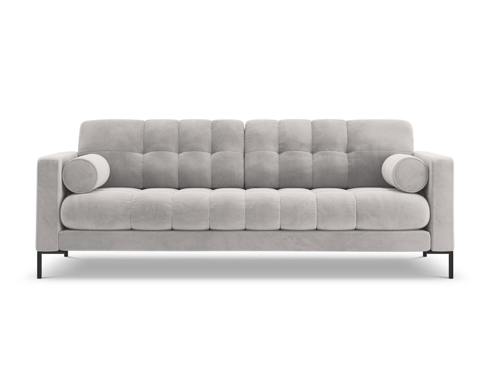4-Sitzer Sofa Bali in Silver-Bluvel präsentiert im Onlineshop von KAQTU Design AG. 4er Sofa ist von Cosmopolitan Design