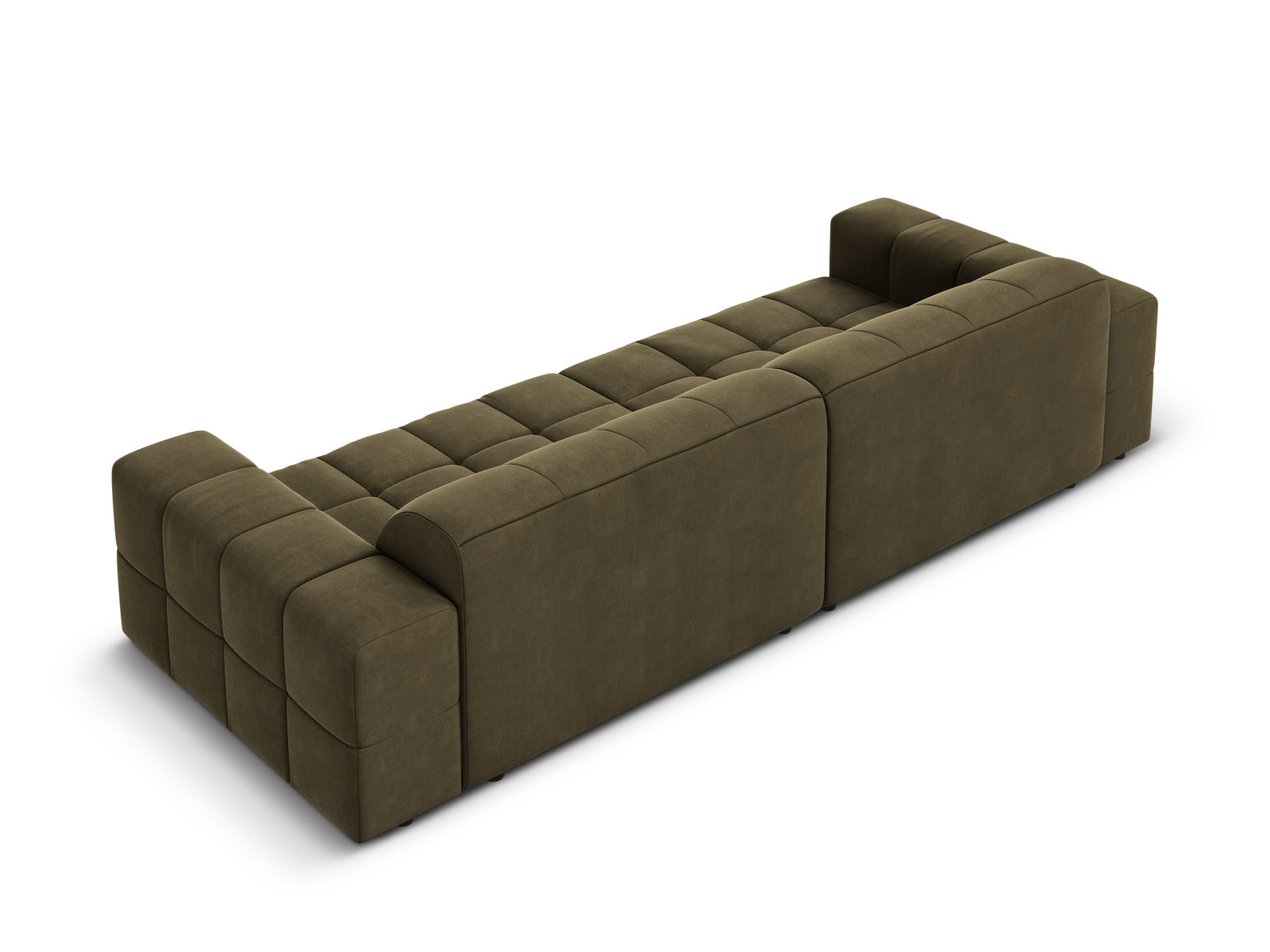 Entdecken Sie das elegante Chicago Velour Sofa 4 Sitzer von Cosmopolitan Design – perfekt für Ihr modernes Zuhause und für ultimativen Komfort.