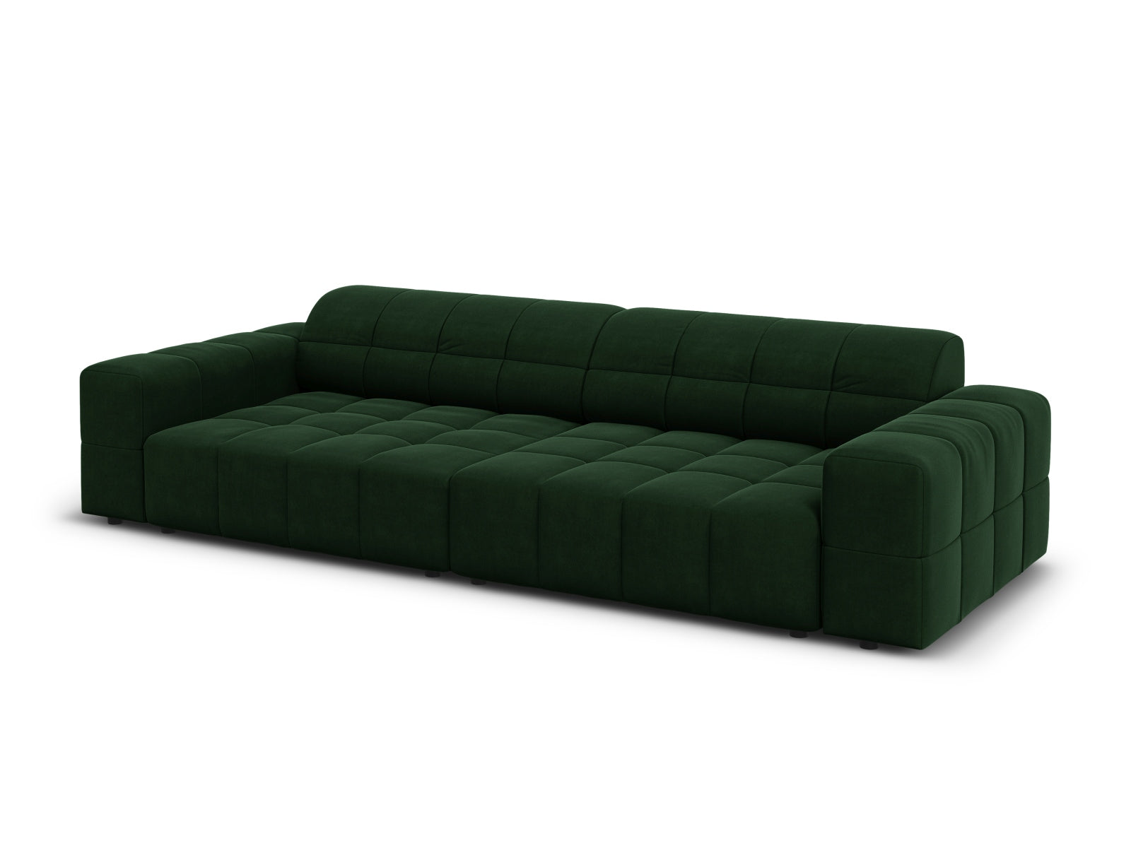 Entdecken Sie das elegante Chicago Velour Sofa 4 Sitzer von Cosmopolitan Design – perfekt für Ihr modernes Zuhause und für ultimativen Komfort.