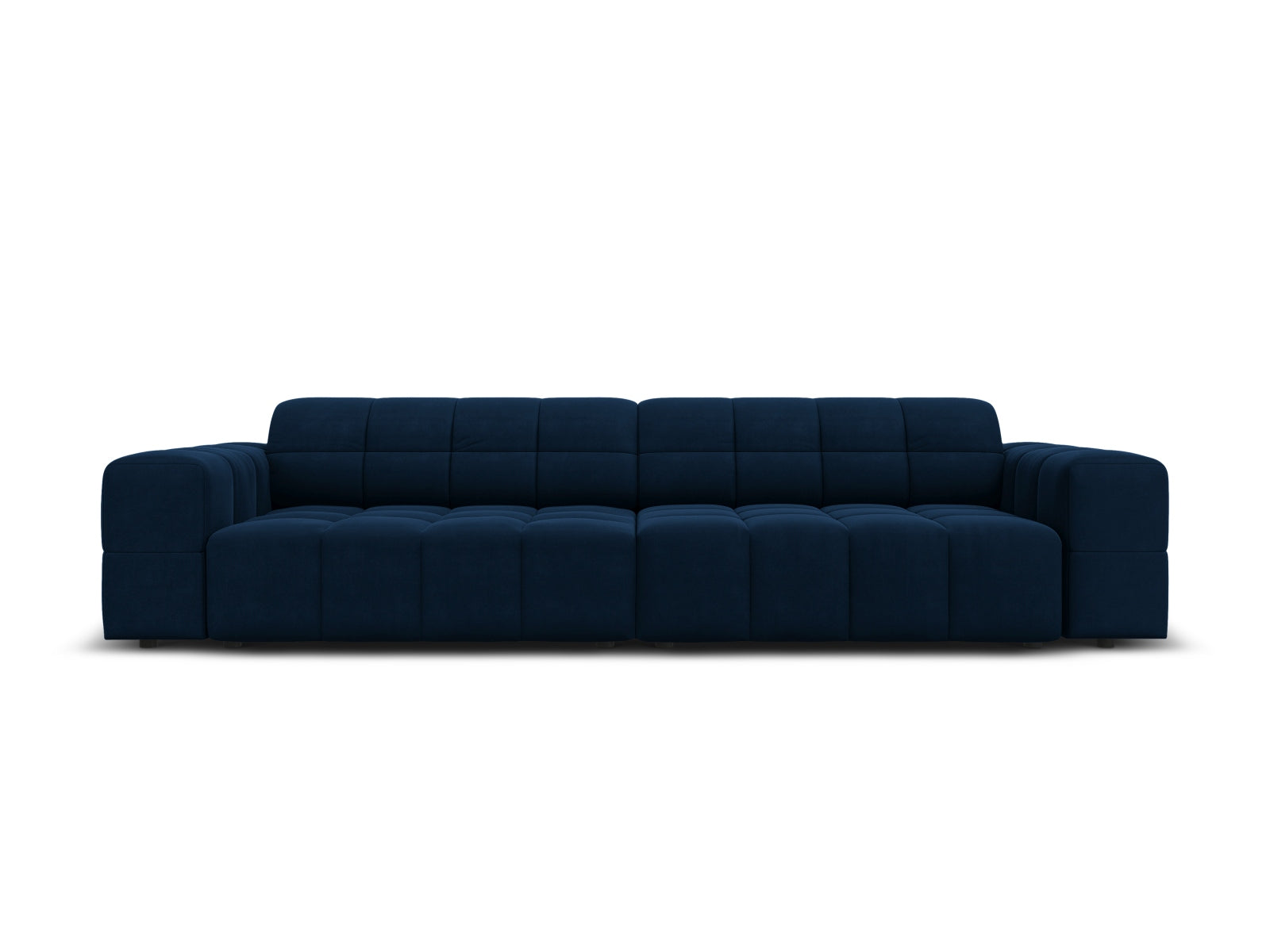Chicago Velour Sofa 4 Sitzer 102cm in Royal Blue präsentiert im Onlineshop von KAQTU Design AG. 4er Sofa ist von Cosmopolitan Design