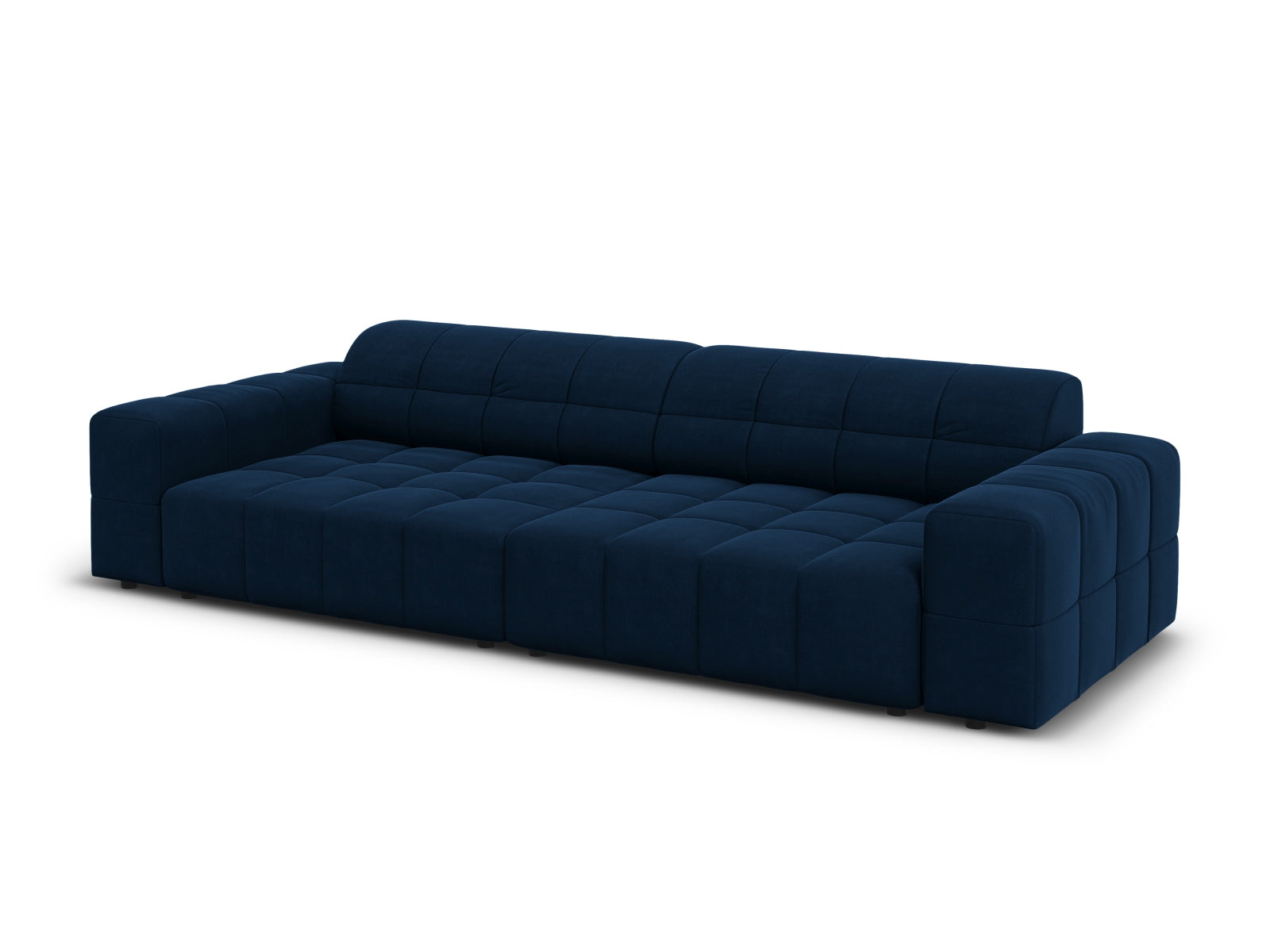 Erleben Sie das stilvolle Chicago Velour Sofa 4 Sitzer von Cosmopolitan Design – ideal für Ihr modernes Wohnzimmer und höchsten Sitzkomfort.