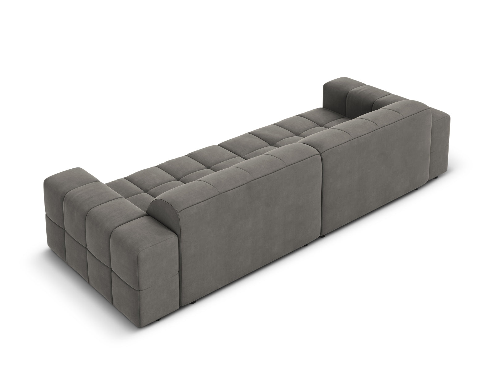 Erleben Sie das stilvolle Chicago Velour Sofa 4 Sitzer von Cosmopolitan Design – ideal für Ihr modernes Wohnzimmer und höchsten Sitzkomfort.