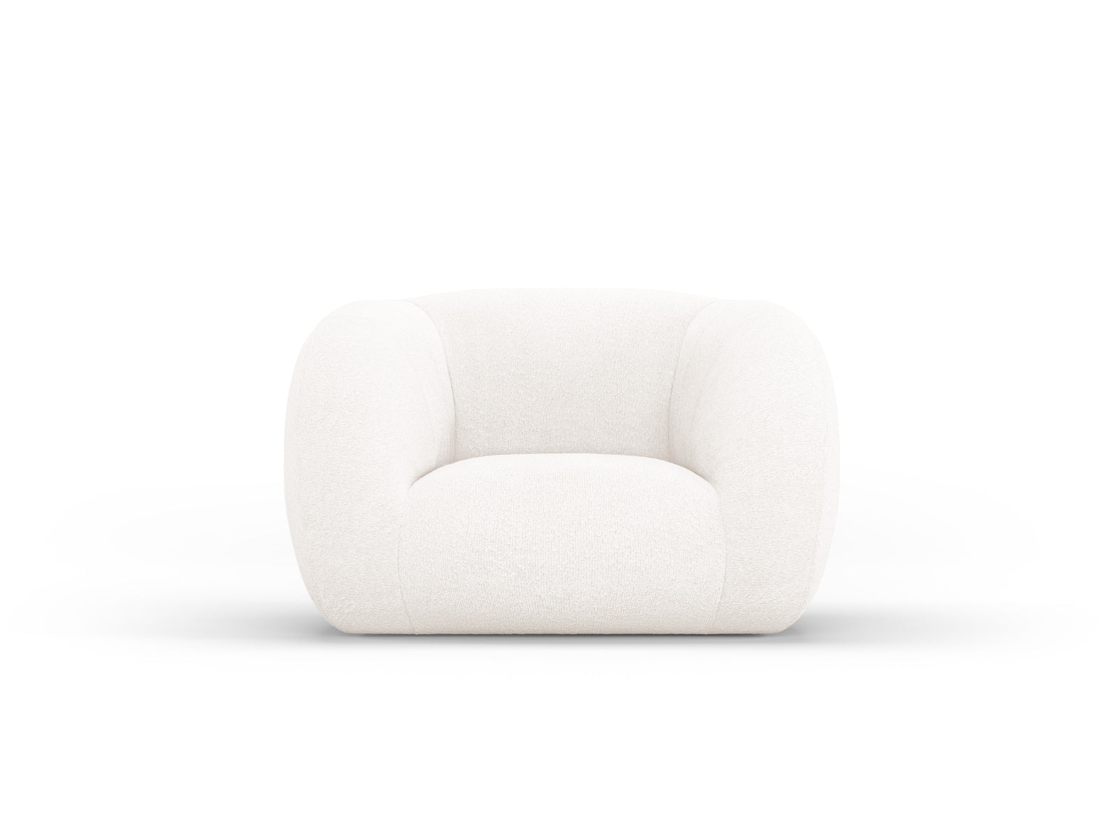 Essen Boucle Armchair 1 Sitzer in White-Baloo präsentiert im Onlineshop von KAQTU Design AG. Sessel ist von Cosmopolitan Design