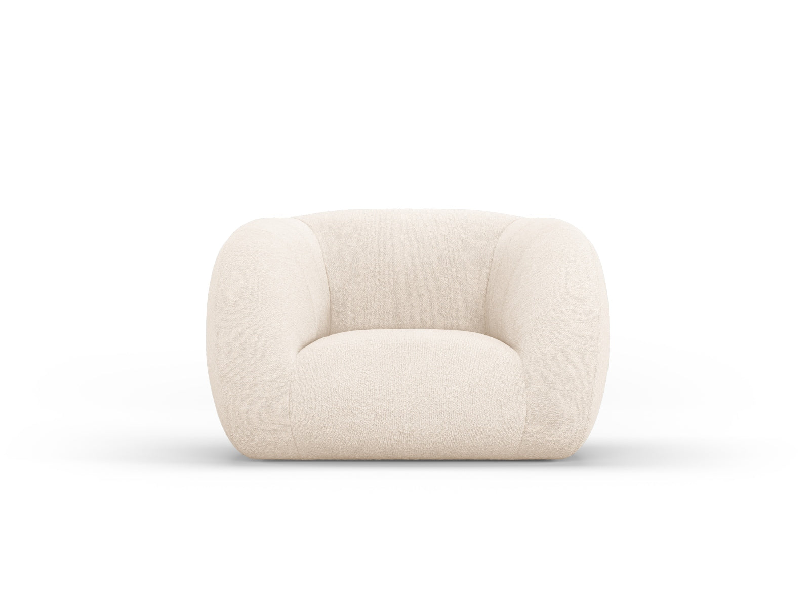 Essen Boucle Armchair 1 Sitzer in Beige-Baloo präsentiert im Onlineshop von KAQTU Design AG. Sessel ist von Cosmopolitan Design