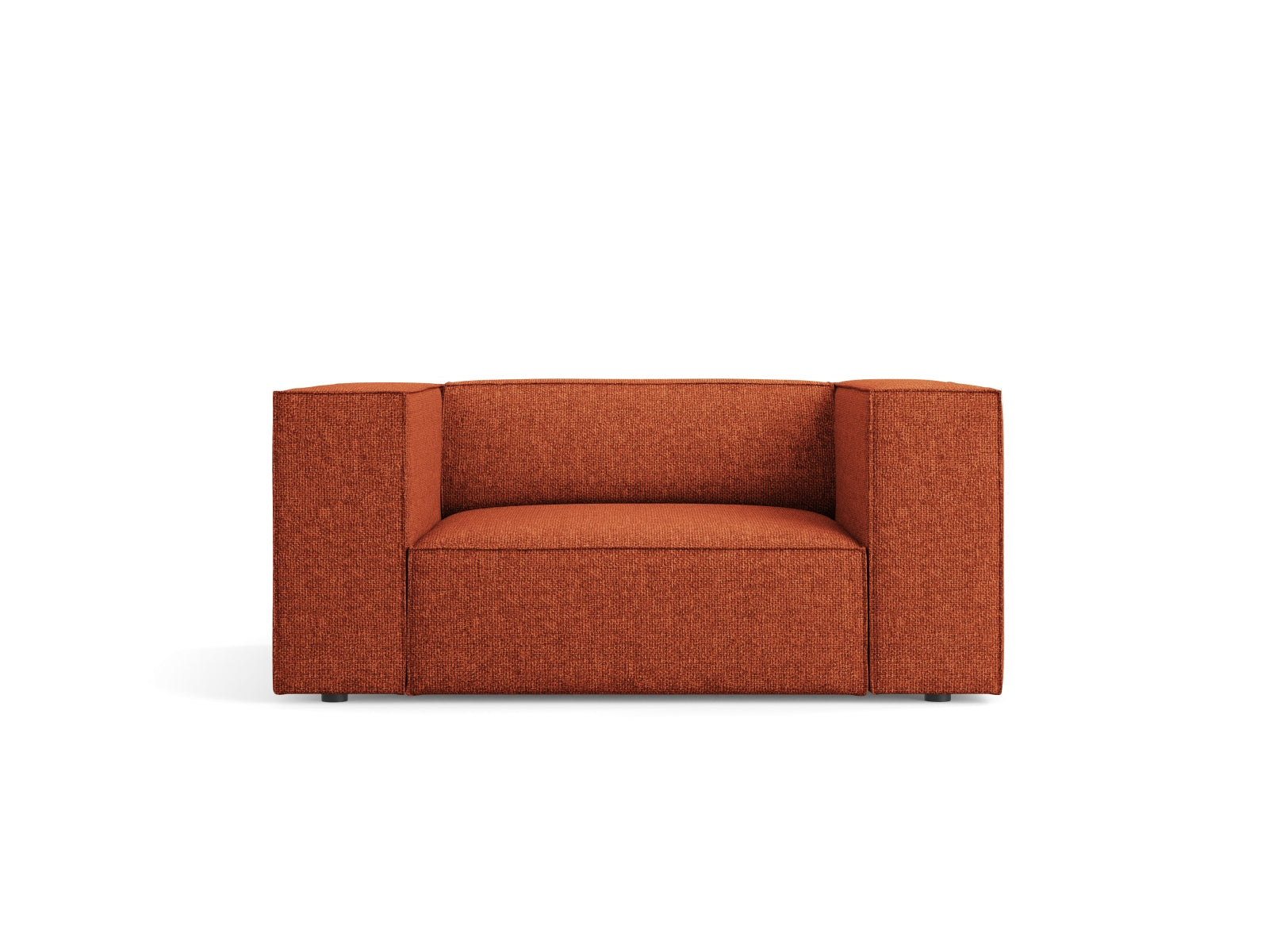 Arendal Sessel 1 Sitz in Terracotta präsentiert im Onlineshop von KAQTU Design AG. Sessel ist von Cosmopolitan Design