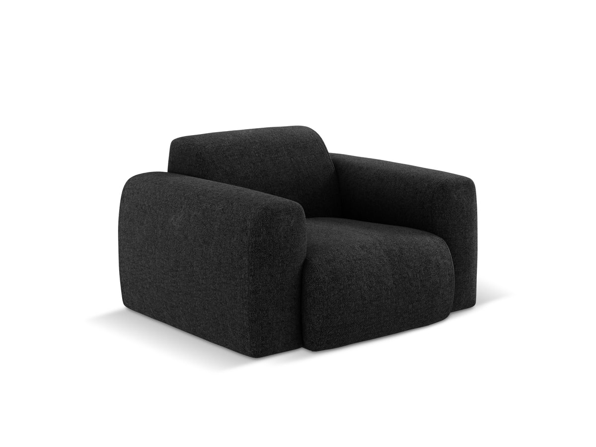 Nolio Sessel 1 Sitz 95cm in Black-Haga präsentiert im Onlineshop von KAQTU Design AG. Sessel ist von Cosmopolitan Design