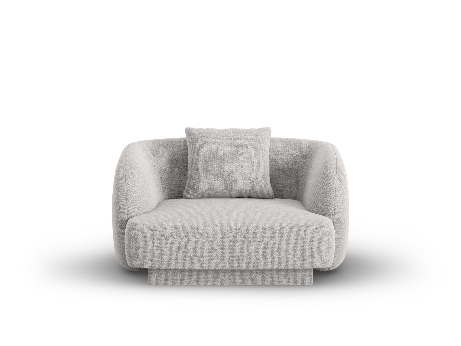 Tulum Sessel 1 Sitz 90cm in Light Grey präsentiert im Onlineshop von KAQTU Design AG. Sessel ist von Cosmopolitan Design