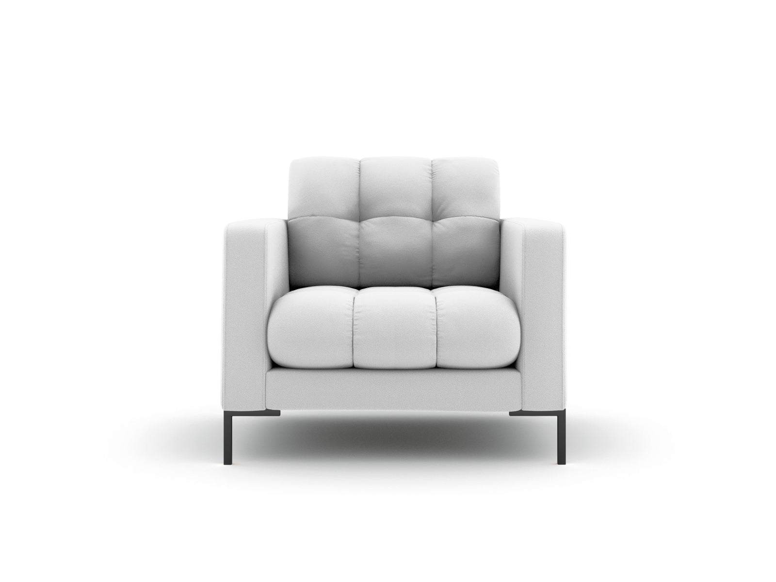 1-Sitzer Sessel Bali in Light Grey-Neve präsentiert im Onlineshop von KAQTU Design AG. Sessel ist von Cosmopolitan Design
