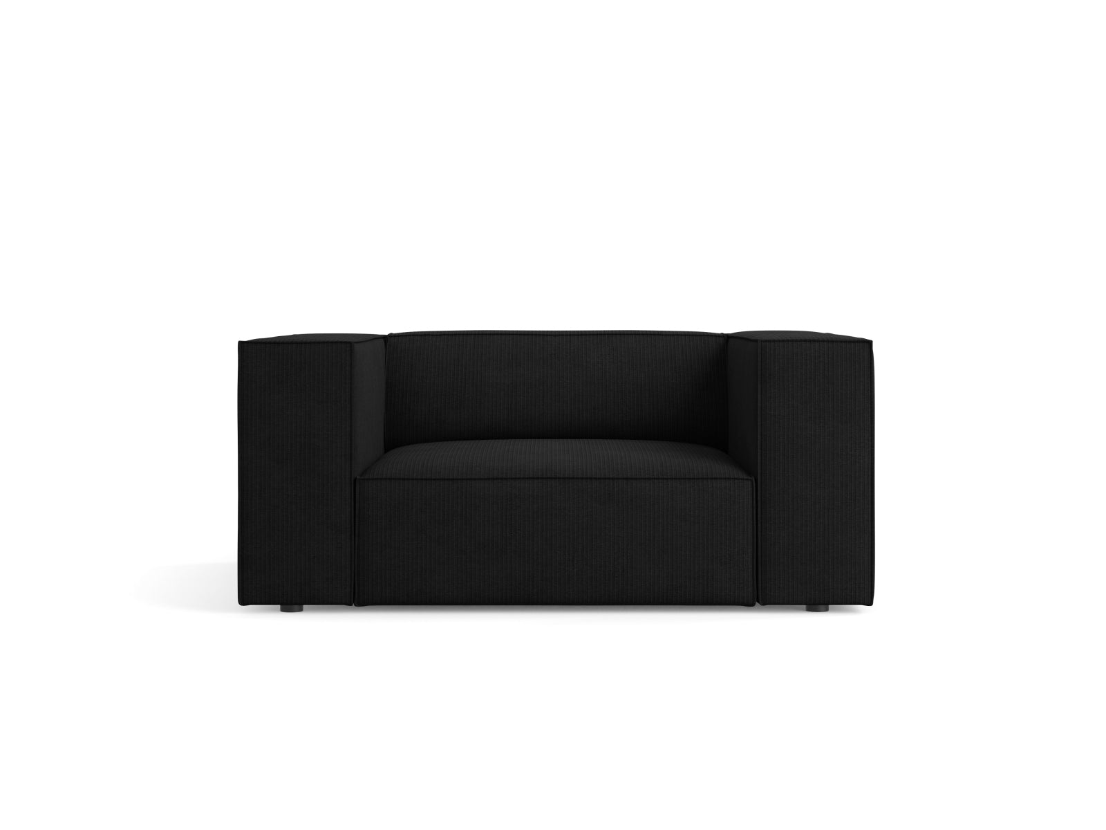 Arendal Sessel 1 Sitz in Black präsentiert im Onlineshop von KAQTU Design AG. Sessel ist von Cosmopolitan Design