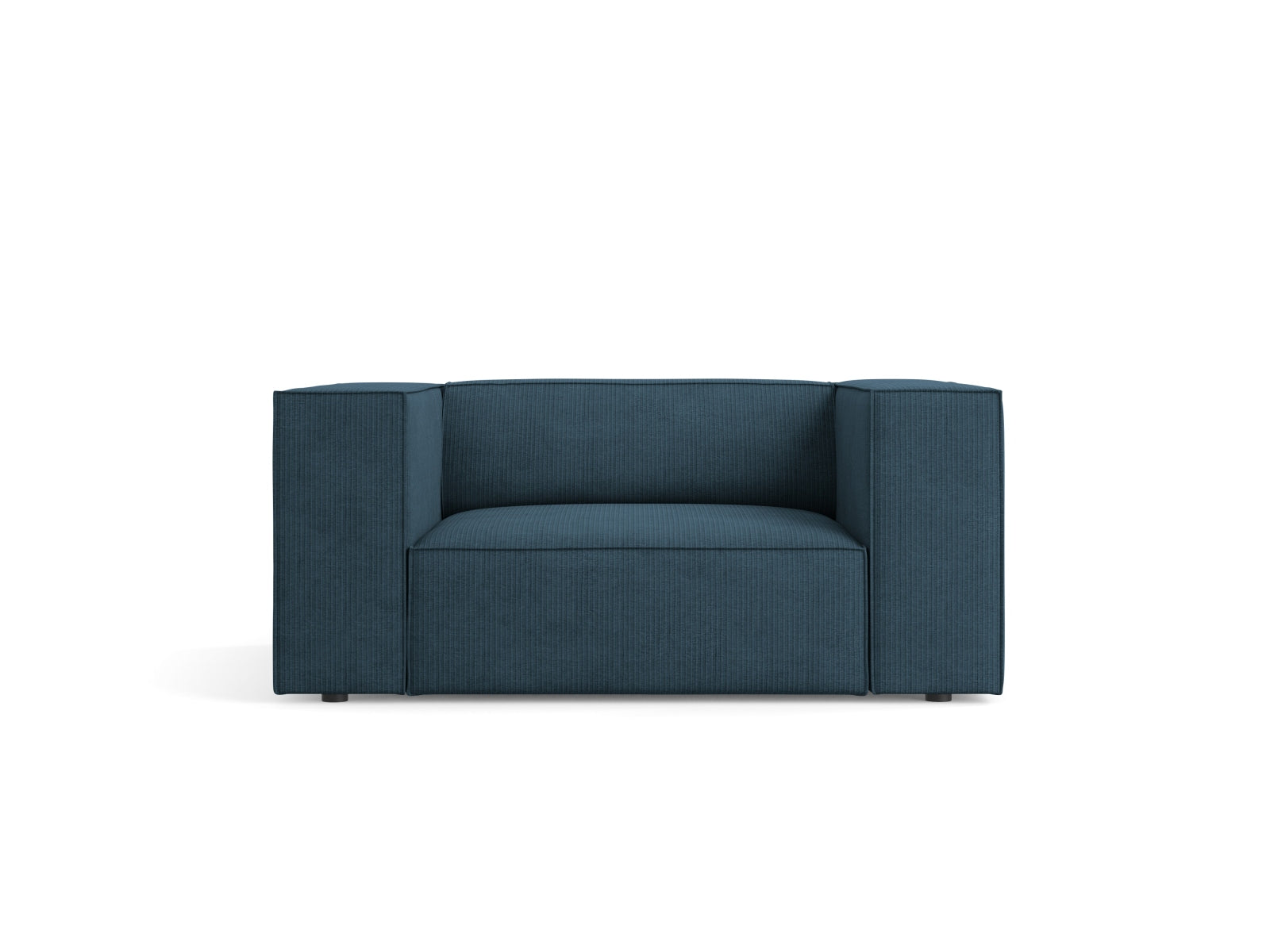 Arendal Sessel 1 Sitz in Navy Blue präsentiert im Onlineshop von KAQTU Design AG. Sessel ist von Cosmopolitan Design