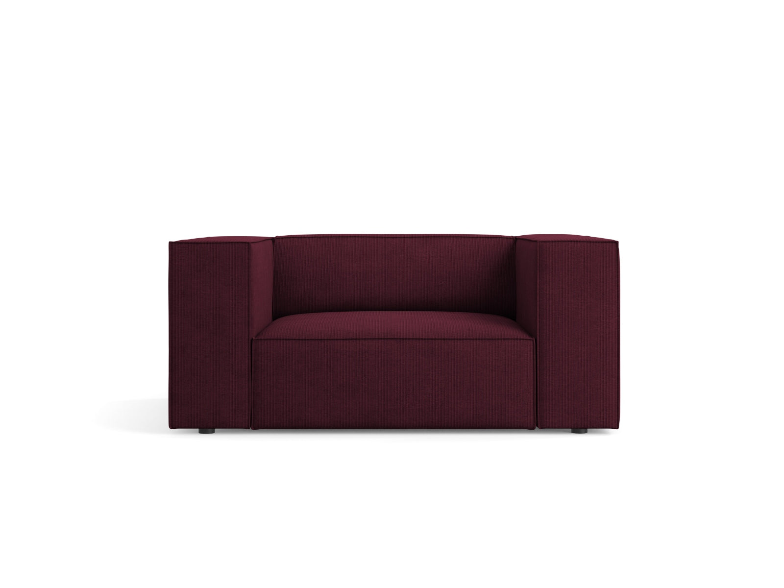 Arendal Sessel 1 Sitz in Ruby präsentiert im Onlineshop von KAQTU Design AG. Sessel ist von Cosmopolitan Design