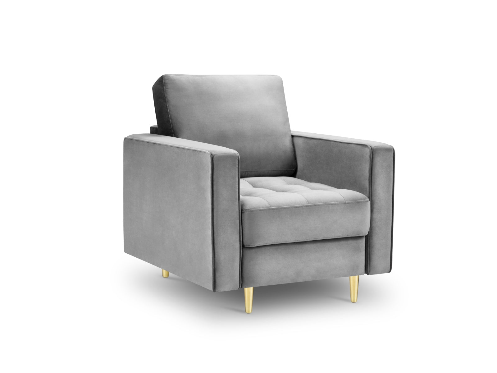 Eleganter 1-Sitzer Sessel Aspen von Cosmopolitan Design, ideal für stilvolle Akzente in jedem Raum und gemütliche Momente.