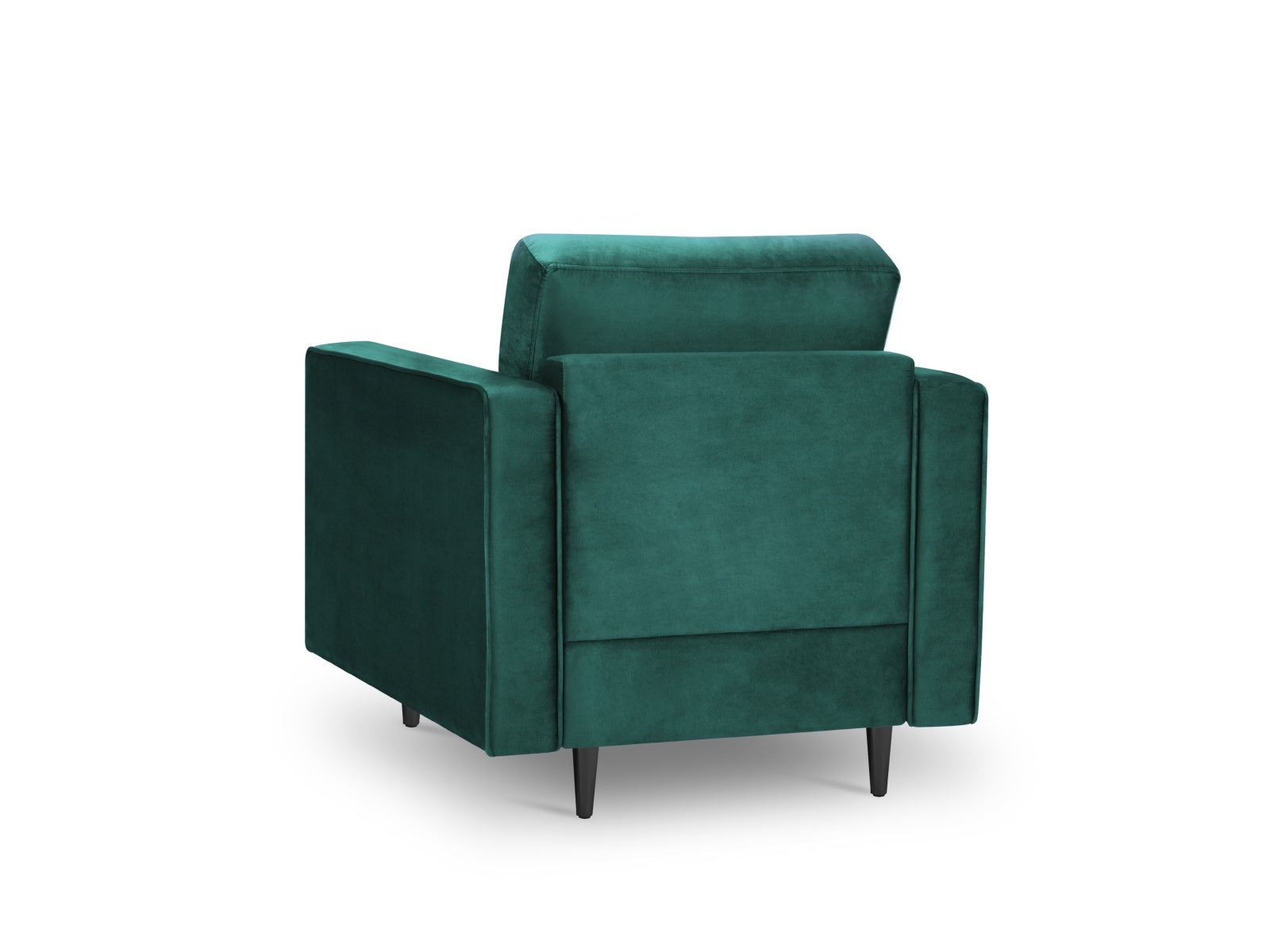 Moderner 1-Sitzer Sessel Aspen in ansprechendem Petrol, perfekt für stilvolle Einrichtungskonzepte von Cosmopolitan Design.