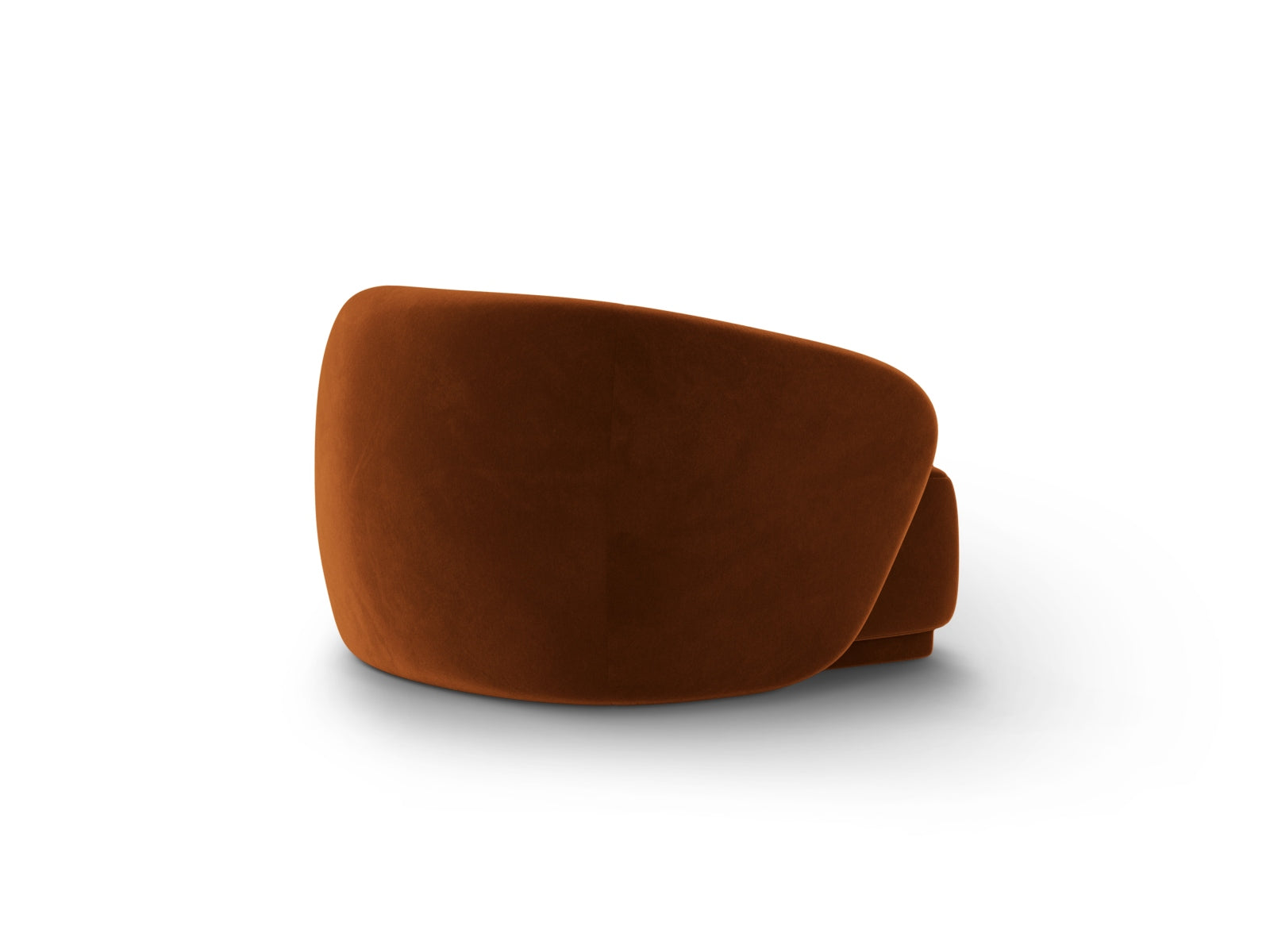Eleganter 1-Sitzer Sessel Gomera in warmem Terracotta, ideal für entspannte Stunden und geschmackvolle Wohnräume.