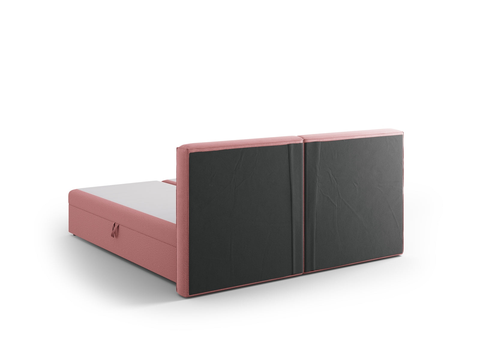 Elegantes Arendal Boxspringbett-Set in 180 cm, strahlendes Pink, ideal für moderne Schlafzimmergestaltung und gemütliche Atmosphäre.