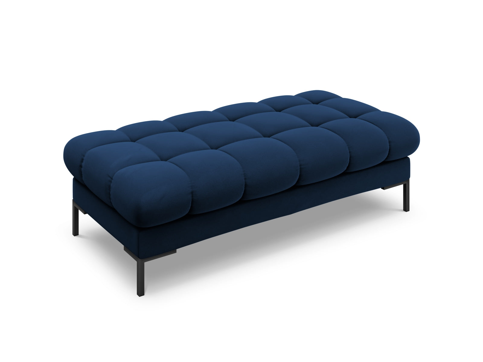 2-Sitzer Bank Bali in Royal Blue-Bluvel präsentiert im Onlineshop von KAQTU Design AG. Modulares Sofa ist von Cosmopolitan Design