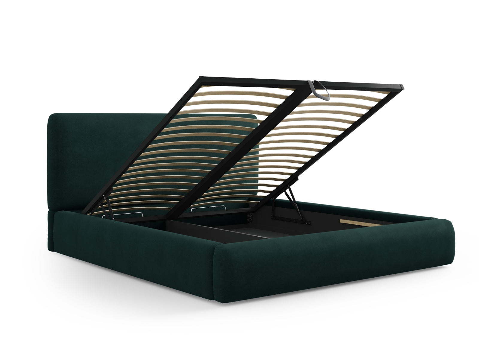 Erleben Sie das Colonel Bett von Cosmopolitan Design: stilvolles Design, cleverer Stauraum und ein modernes Kopfteil für Ihr Schlafzimmer!