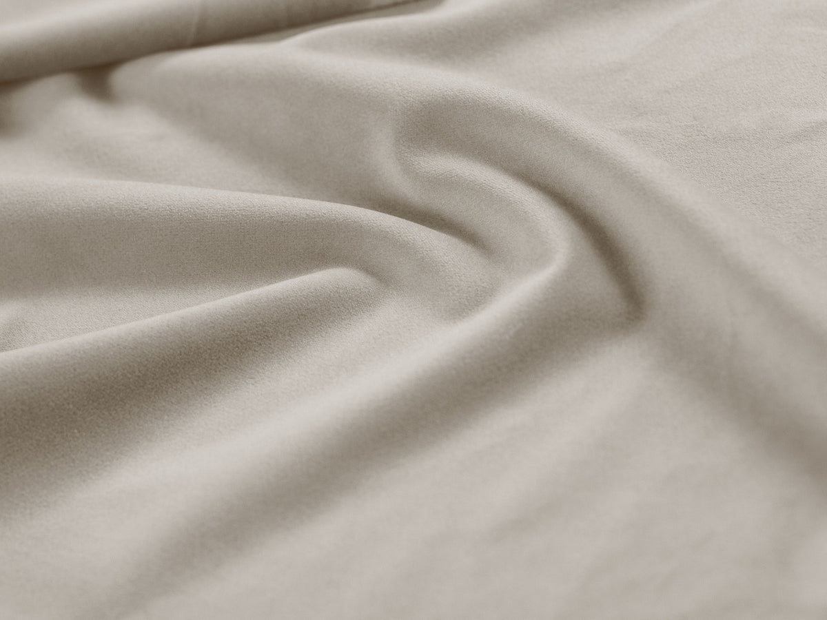 Campi Bett mit Stauraum und Headboard 140cm in Dark Beige-Bluvel präsentiert im Onlineshop von KAQTU Design AG. Bett ist von Cosmopolitan Design