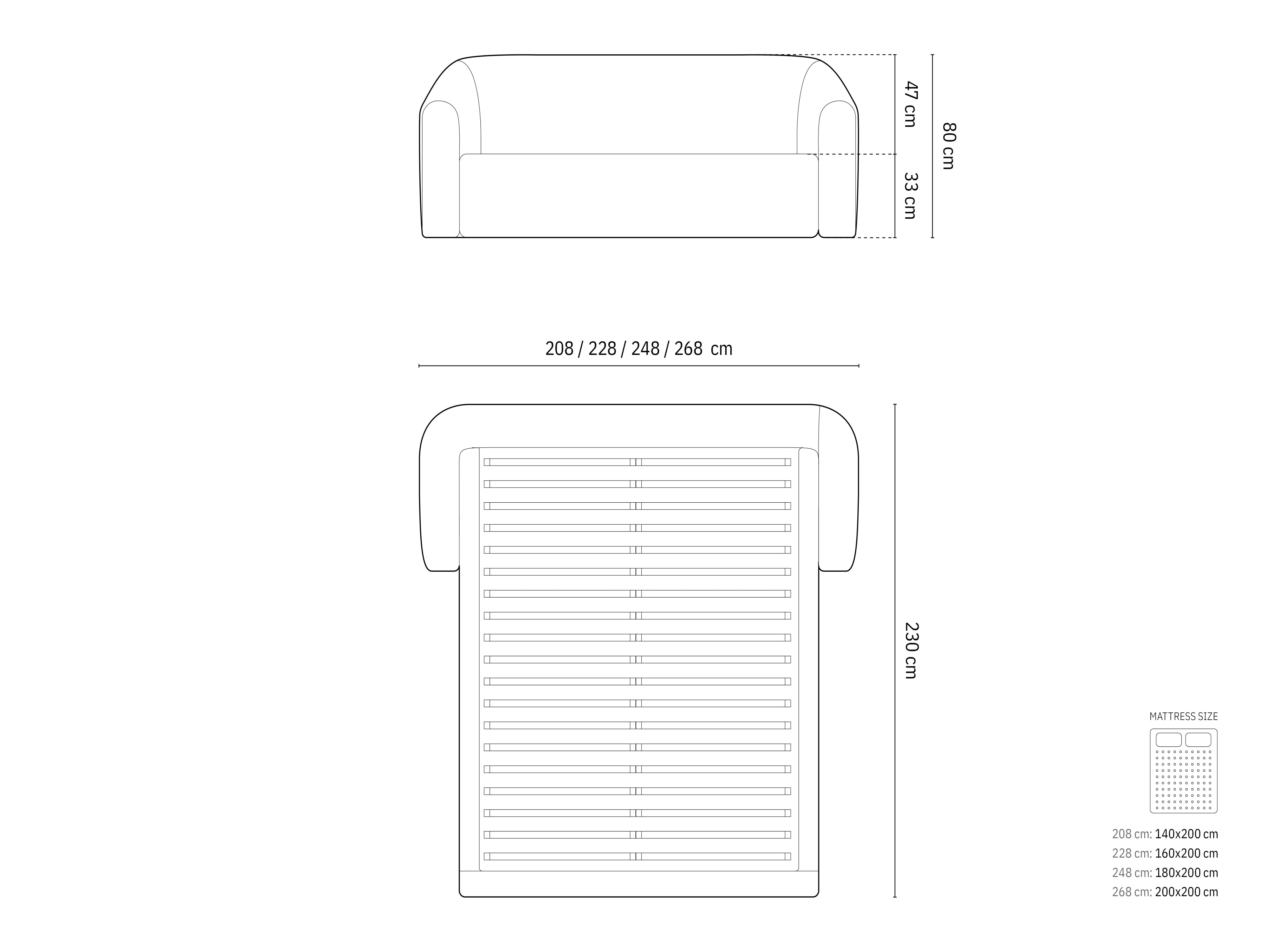 Erleben Sie das Campi Bett von Cosmopolitan Design: stilvolles Design, praktischer Stauraum und ein modernes Kopfteil für Ihr Schlafzimmer.