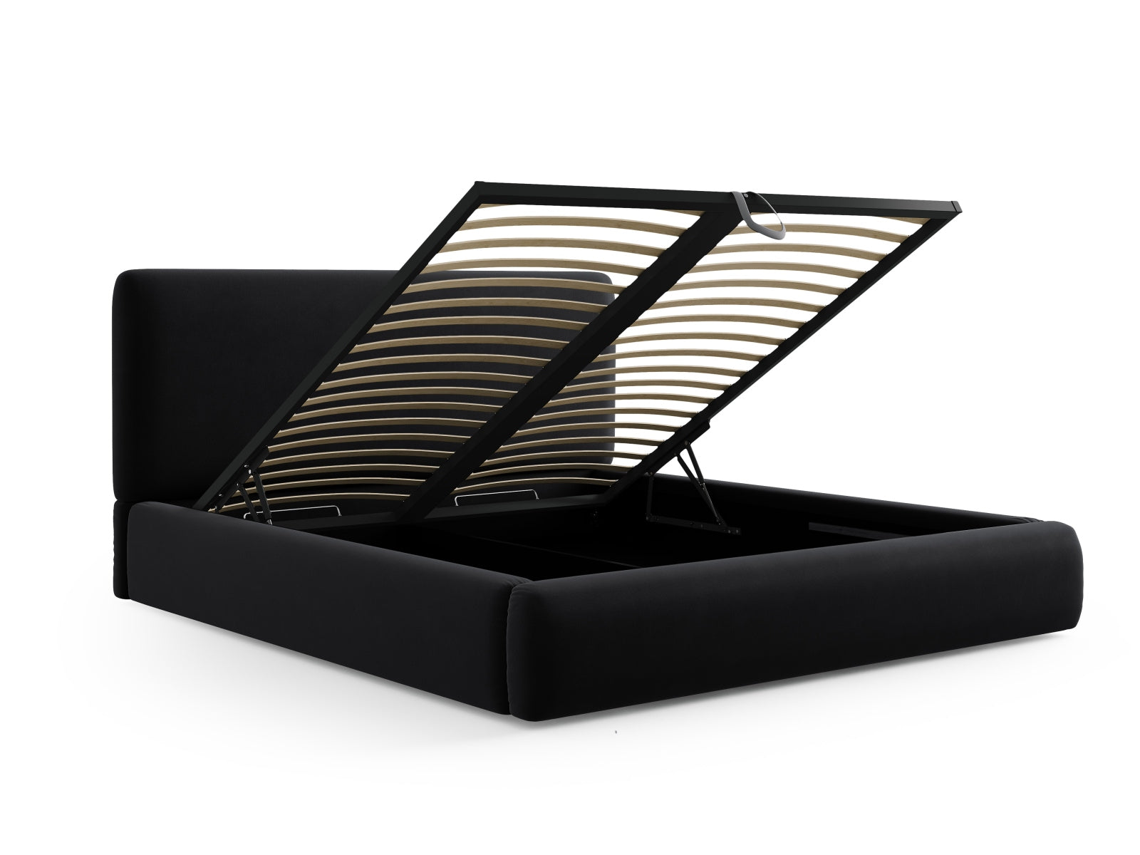 Erleben Sie das Colonel Velour Bett von Cosmopolitan Design: stilvolles Design, cleverer Stauraum und ein modernes Headboard für Ihr Schlafzimmer!