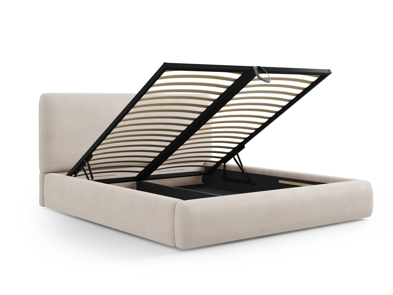 Entdecken Sie das Colonel Bett von Cosmopolitan Design: elegantes Design, praktischer Stauraum und ein modernes Headboard für Ihr Schlafzimmer!