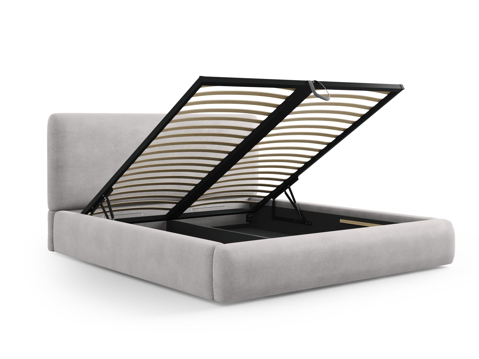 Entdecken Sie das Colonel Bett von Cosmopolitan Design: elegantes Design, praktischer Stauraum und ein modernes Headboard für Ihr Schlafzimmer!