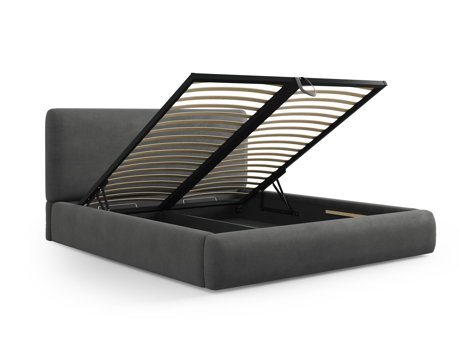 Entdecken Sie das Colonel Bett von Cosmopolitan Design: elegantes Design, praktischer Stauraum und ein modernes Headboard für Ihr Schlafzimmer!