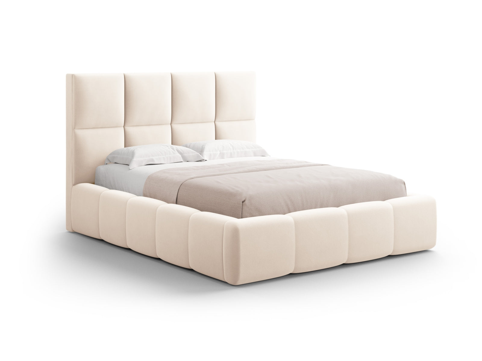 Livigno bed with storage space with headboard 200cm