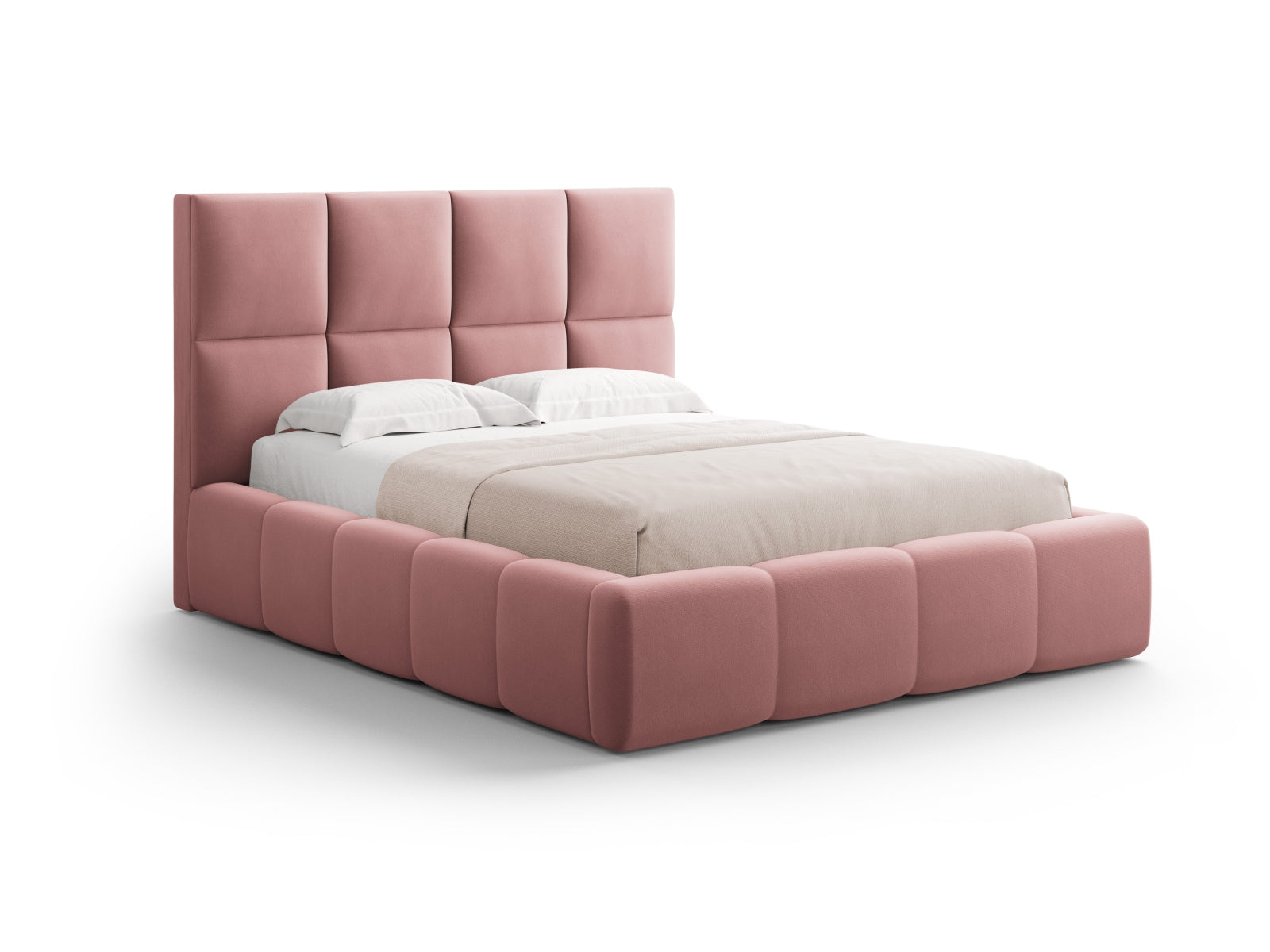 Livigno bed with storage space with headboard 200cm