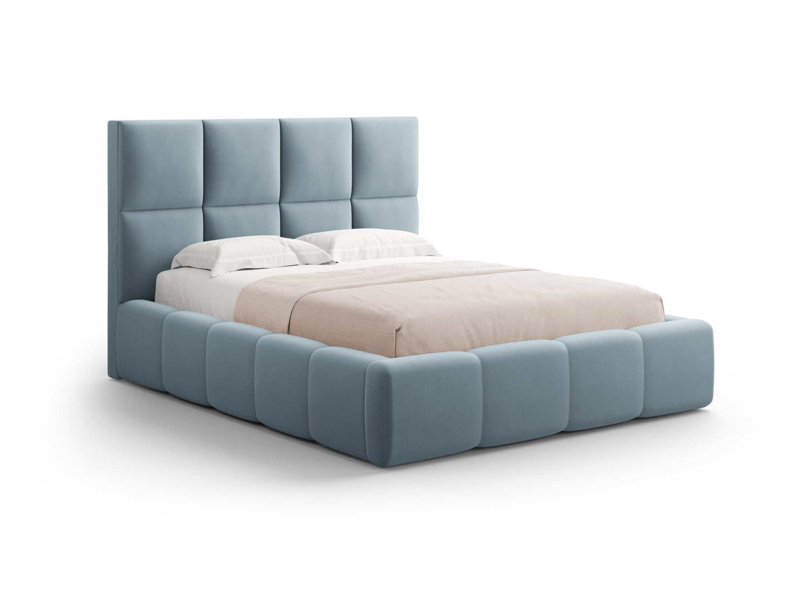 Livigno bed with storage space with headboard 200cm