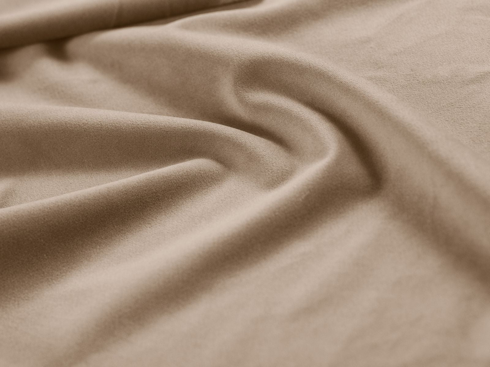 Elegantes Asti Bett in 90 cm Breite, bietet cleveren Stauraum und ein modernes Kopfteil in zartem Almond Beige für stilvolle Schlafzimmer.