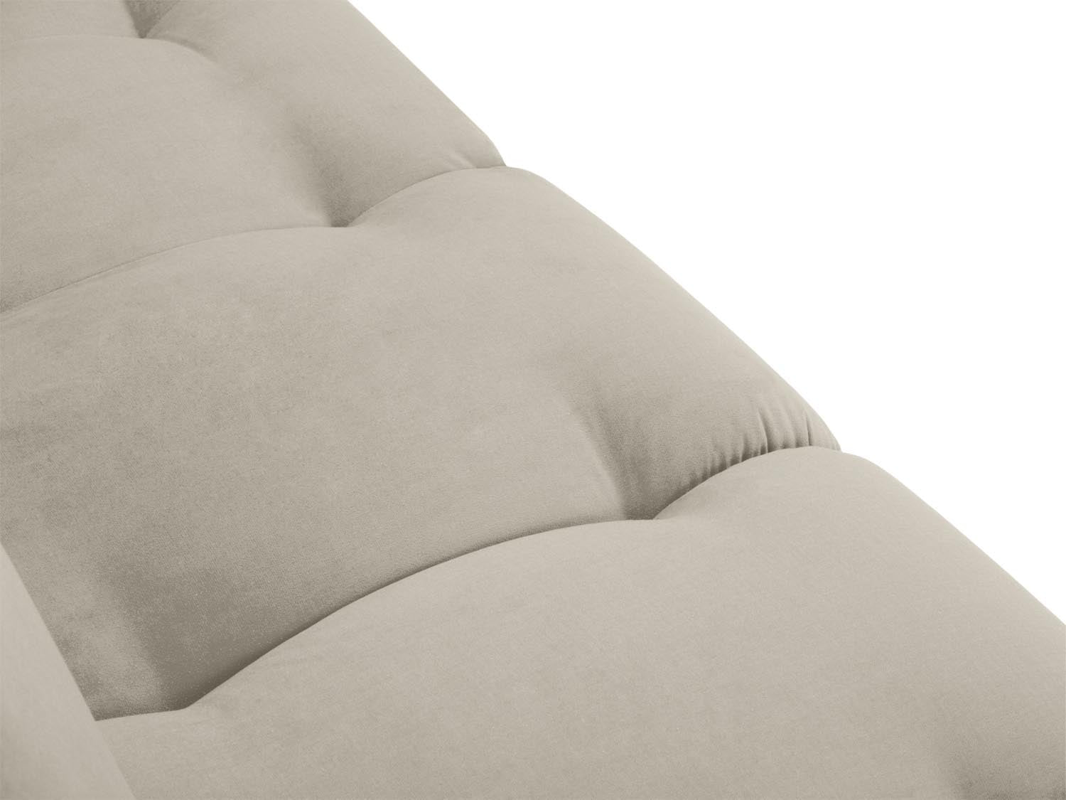 Geniessen Sie stilvollen Komfort mit der Hastings Velour Chaise Longue links 2 Sitzer von Cosmopolitan Design – ideal für Ihr modernes Wohnambiente.