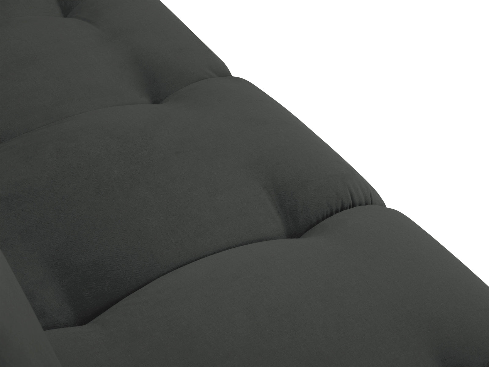 Geniessen Sie stilvollen Komfort mit der Hastings Velour Chaise Longue links 2 Sitzer von Cosmopolitan Design – ideal für Ihr modernes Wohnambiente.