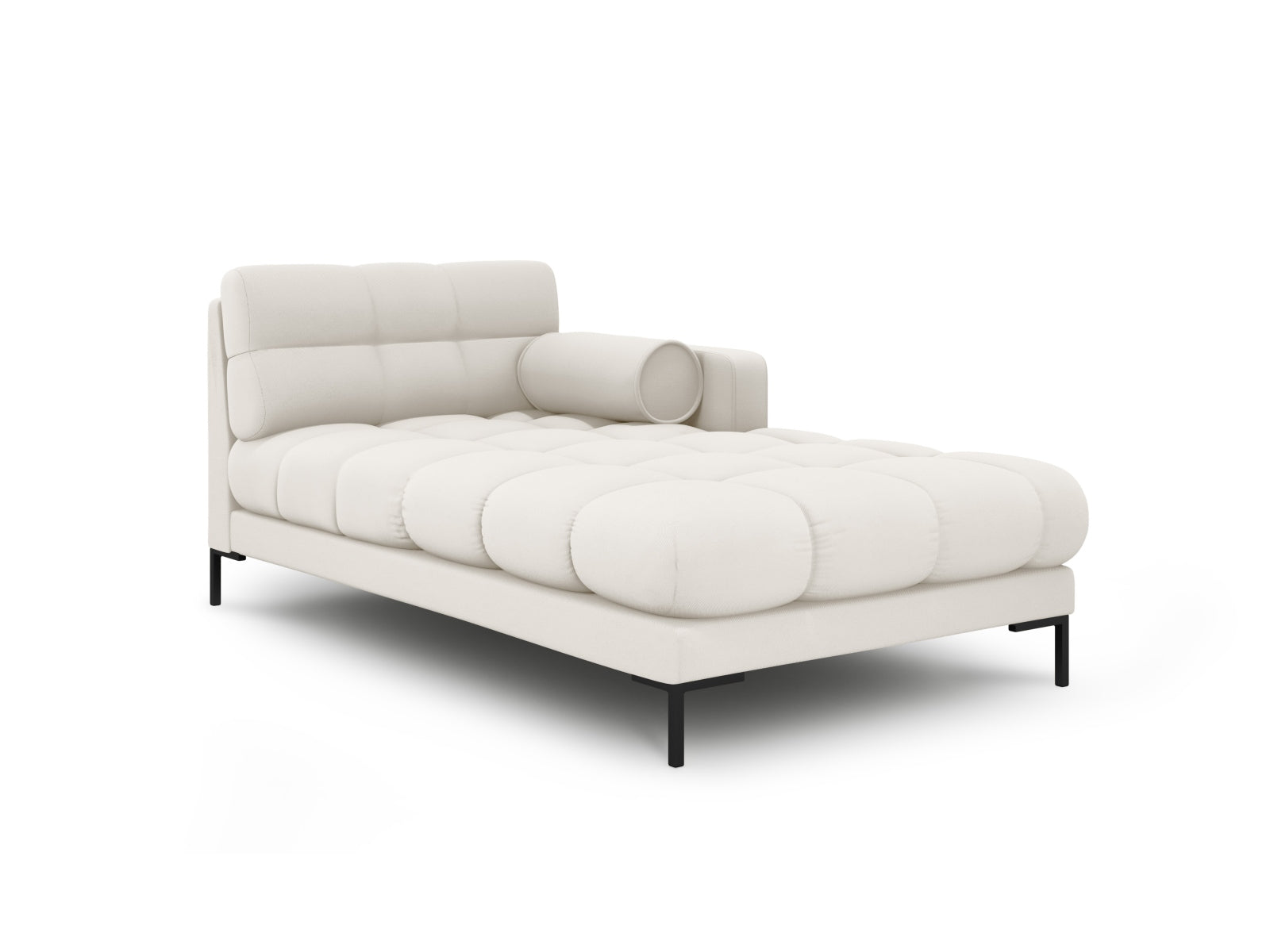 1-Sitzer Chaise Longue Rechts Bali in Light Beige-Neve präsentiert im Onlineshop von KAQTU Design AG. Modulares Sofa ist von Cosmopolitan Design