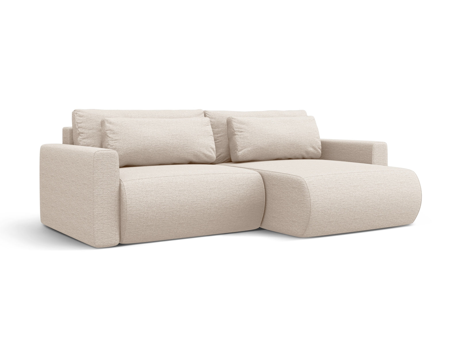 Erleben Sie das stilvolle Belfast Ecksofa von Cosmopolitan Design – ein vielseitiges 3-Sitzer Sofa mit Schlaffunktion und cleverem Stauraum für Ihr Zuhause.