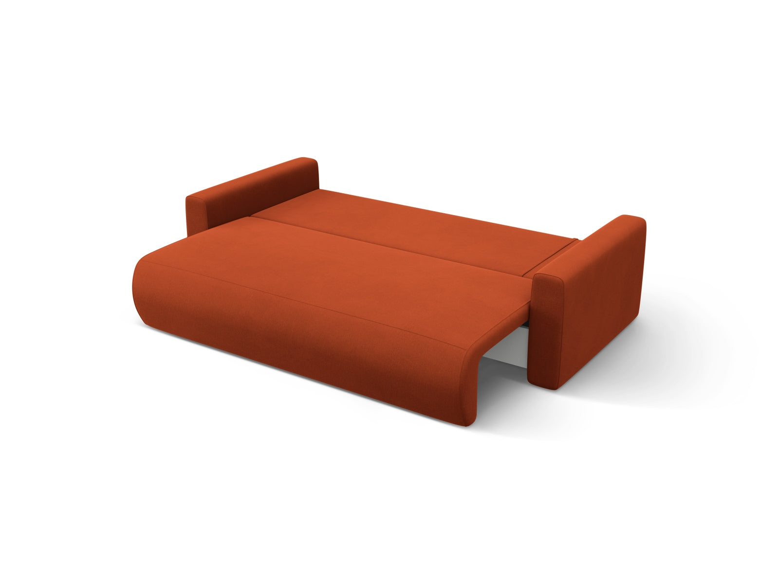 Elegantes Belfast Ecksofa in Auburn-Magic Velvet, 3-Sitzer mit cleverer Schlaffunktion und praktischem Stauraum für Ihr Zuhause.