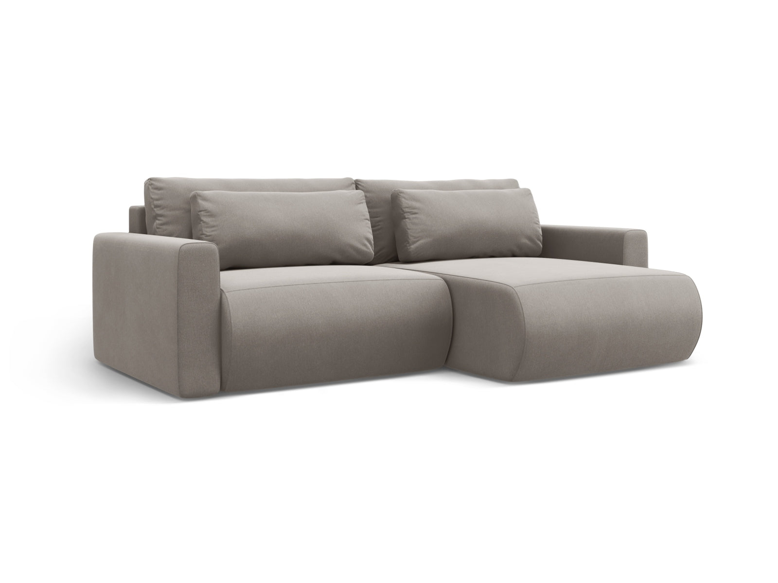 Erleben Sie das stilvolle Belfast Ecksofa von Cosmopolitan Design – ein vielseitiges 3-Sitzer Sofa mit Schlaffunktion und cleverem Stauraum für Ihr Zuhause.