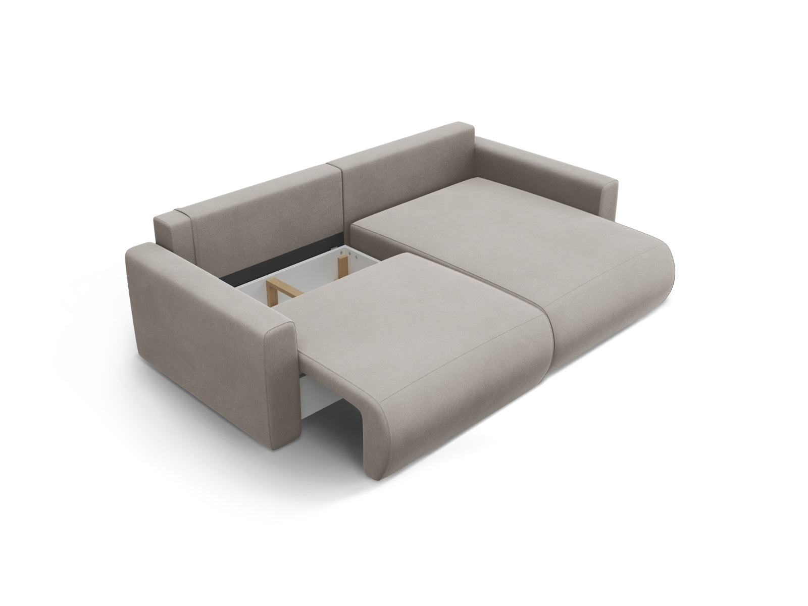 Erleben Sie das stilvolle Belfast Ecksofa von Cosmopolitan Design – ein vielseitiges 3-Sitzer Sofa mit Schlaffunktion und cleverem Stauraum für Ihr Zuhause.